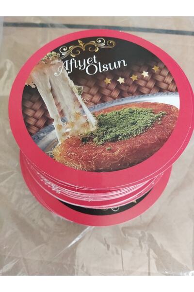 Say Mert Ambalaj Standar Künefe Kasesi Kapagı100 Adet