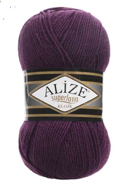 Alize Superlena Classic Plum 5 Pieces Color: 111
