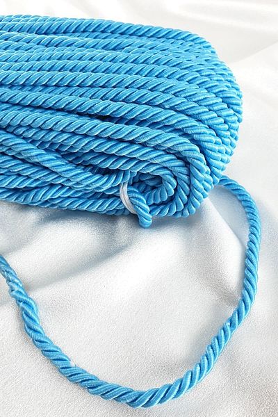Hobigram Cord Rope for Making Supla Turquoise Color 8 mm 20 Meters – Decorative Strip, Stylish Design – Decorative