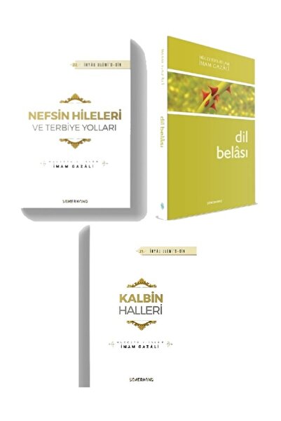 Semerkand Yayınları Nefsin Hileleri, Kalbin Halleri, Dil Belası 3 Kitap