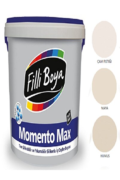 Filli Boya Momento Max Tam Silinebilir Yıkanabilir Silikonlu Mat Boya 15lt (ç...