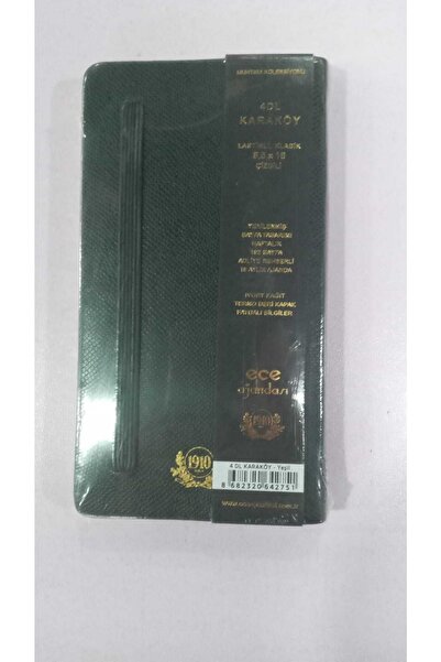 Ece Muhtıra Karaköy 8.5x16 4dl No:4 Yeşil 2022