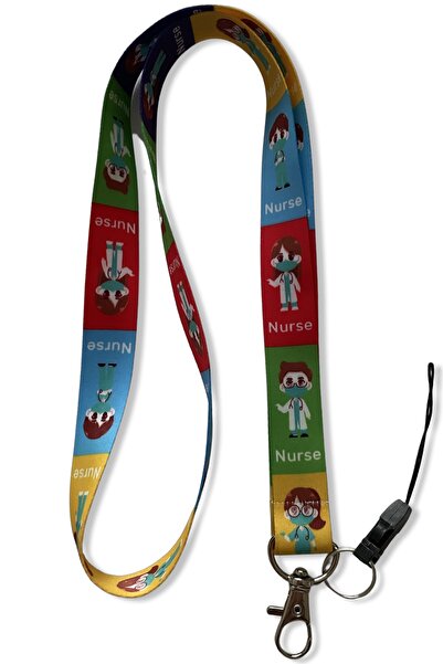 StormiStoretr Nurse Hemşire Boyun Ipi Telefon Askısı
