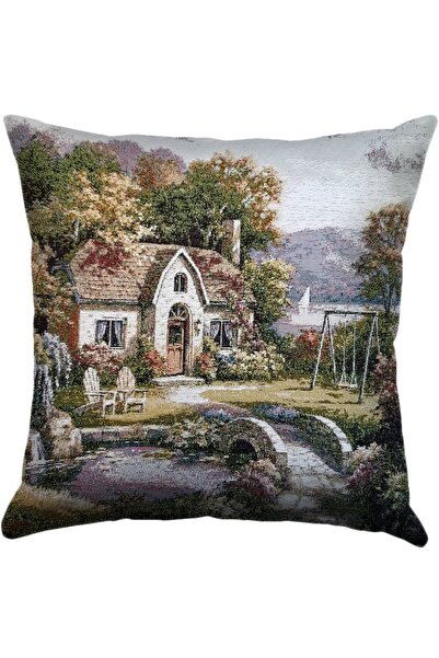 Niva Woven Tapestry Throw Pillow Cover-k42