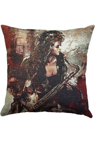 Niva Woven Tapestry Throw Pillow Cover-k39
