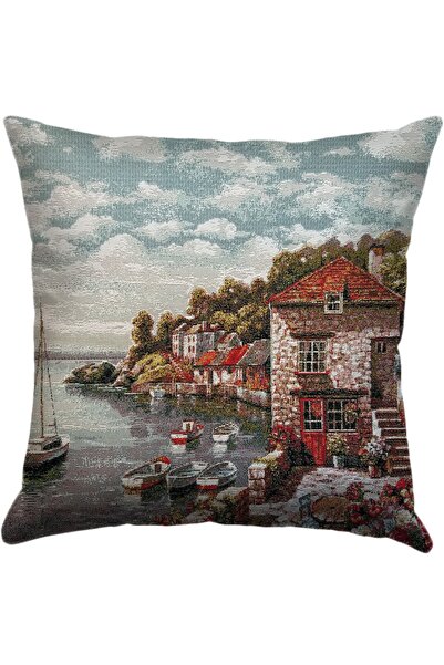 Niva Woven Tapestry Throw Pillow Cover-k30