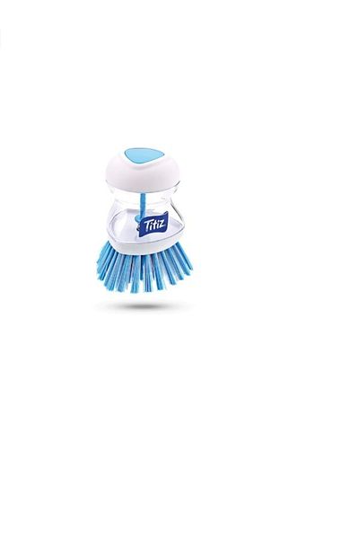 Titiz Plastik Titiz Tp-110 Dish Brush with Detergent Chamber