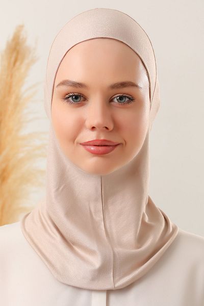 Melodi Scarf Stone Colored Women's Sports Hijab - Hijab Neck Collar Bonnet