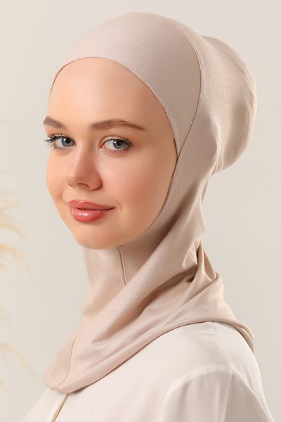 Melodi Scarf Stone Colored Women's Sports Hijab - Hijab Neck Collar Bonnet