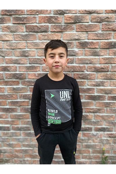 Macawi Front Printed Boy's Bodysuit