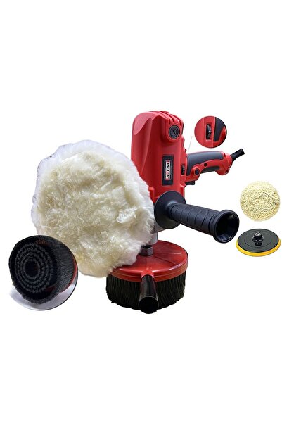 Attlas Profesyonel Devir Ayarlı Koltuk Yıkama Ve Fırçalama Makinası Su Sıçratmayn Fırça Ile