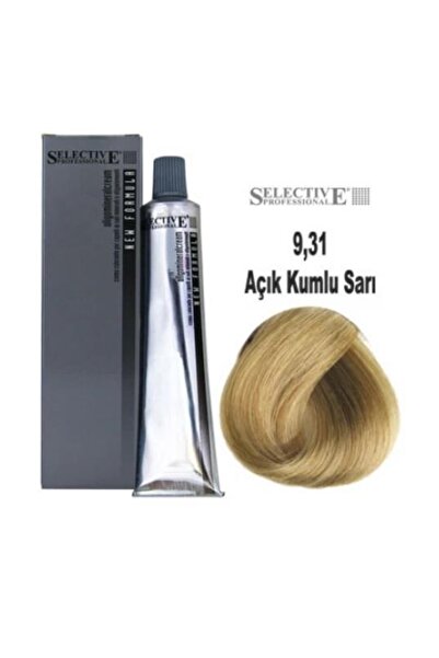 Selective Professional Tüp Saç Boyası 9.31 Açık Kumlu Sarı 60 ml