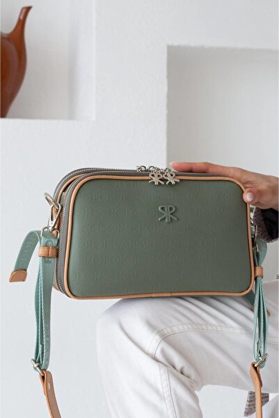 Polo Of Colors حقيبة كتف وحقيبة كروس نسائية بحزام طويل قابل للتعديل مكونة من ...