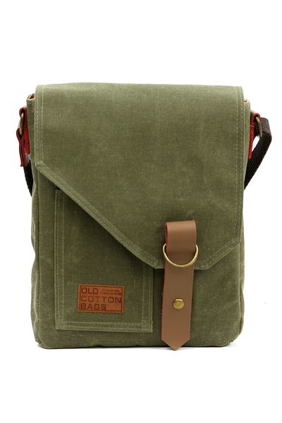 Old Cotton Cargo 7059 S Αδιάβροχη μίνι τσάντα ώμου για φορητό υπολογιστή - Για τον Ταχυδρόμο