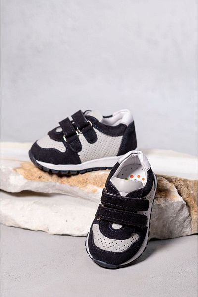 Toddler First Step Kids Shoes Navy Blue