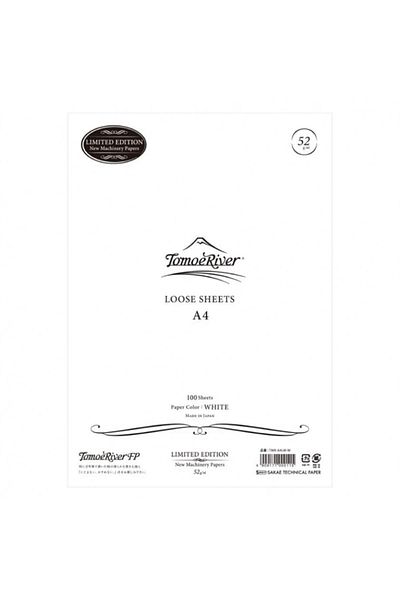 Tomoe River A4 52 Gms Paper White 100 Pack (new Machine Paper)