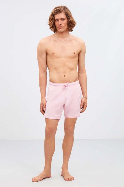 GRIMELANGE Badeshorts - Rosa - Unifarben