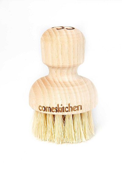 ComesCosmetic 100% Natural Cactus Herb Vegetable & Fruit Brush