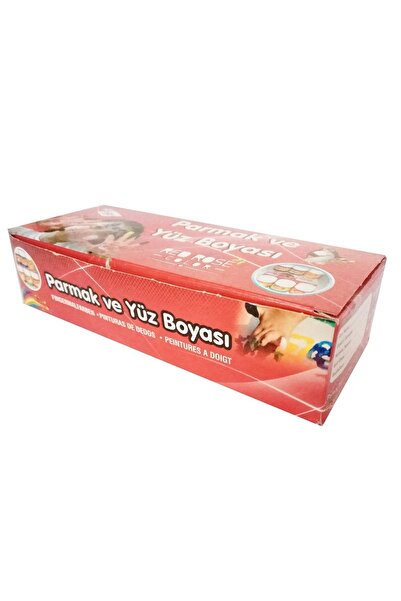 Hayal Sepeti Parmak Ve Yüz Boyası 10 Renk Redrose