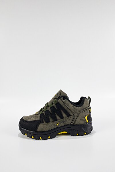 Taybox Genç Erkek Haki Su Geçirmez Outdoor Ayakkabı
