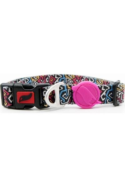 Tailpetz Weecol Graffiti Collar Dog Collar M Neck 30-50cm for Dogs
