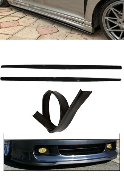 Sare Tuning Bmw E39 1995-2004 Düz Yan Marşpiyel Eki Ve 7 Cm Ez Lip Set