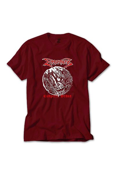 Z zepplin Κόκκινο T-Shirt Dismember Complete Demo