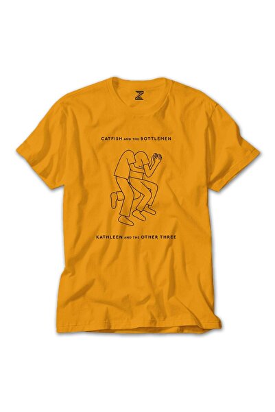 Z zepplin Somn și îmbutelii Kathleen și ceilalți trei tricou galben