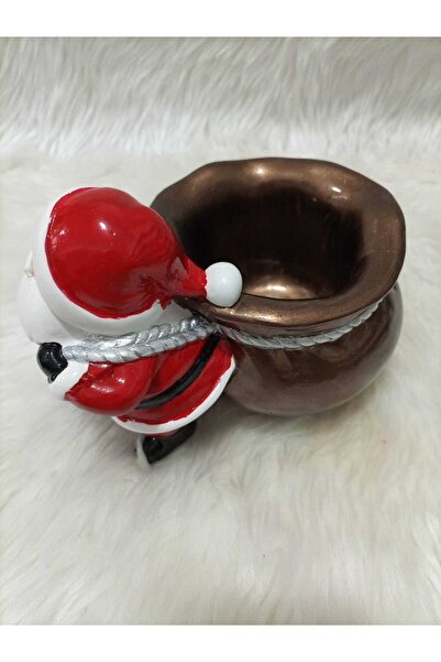 Hobi Trendim Dekoratif Noel Baba Kalemlik Saksı