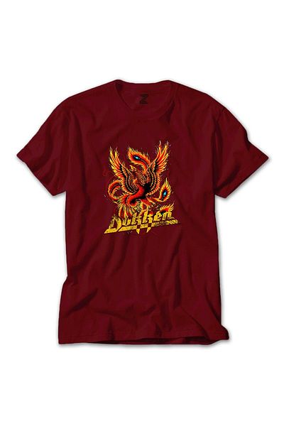 Z zepplin Dokken The Lost Songs 1978-1981 Κόκκινο T-Shirt