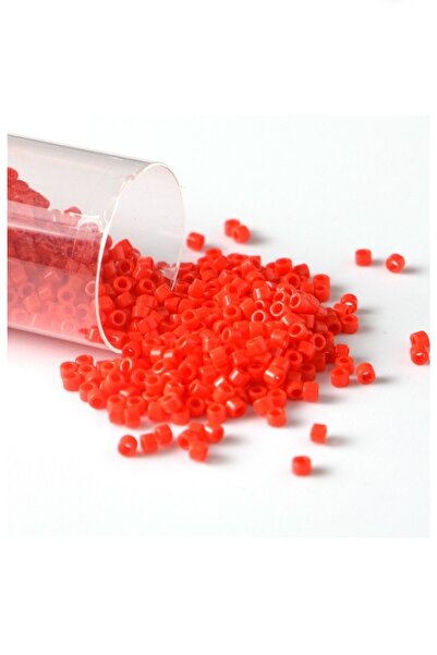 RLX BUJİTERİ Mărgele Miyuki Delica originale tăiate 11 00 (2 GRAM)-culoare roșie