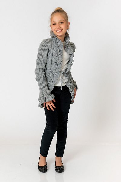 incity Girl's Skinny Velvet Trousers