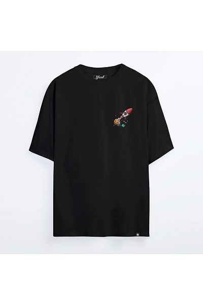 Shout Oversize Sweet Escape From Planet Oldschool Unisex T-shirt