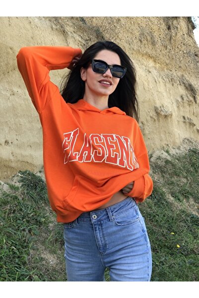 MY DEPO Унісекс Фласенте з принтом Oversize Світшот