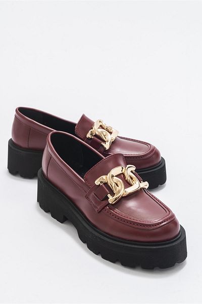 LuviShoes Absorb Burgundy Skin Women's Casual Shoes