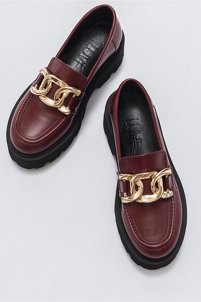 LuviShoes Absorb Burgundy Skin Women's Casual Shoes