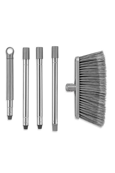 Dükkanönü 4 Piece Stainless Handle Car Brush Cleaning Set Eh-561