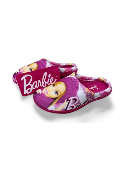 GEZER Papuci de casă pentru fete de iarnă cu licență Barbie
