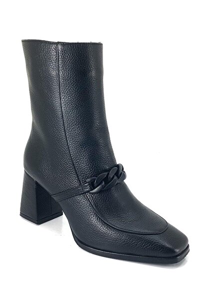 Venüs 2224601K hakiki Deri Topuklu Şık Bot