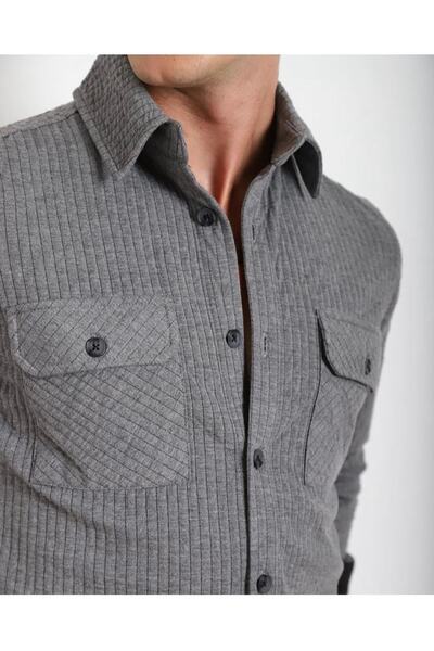 Brango Men's Double Pocket Shirt