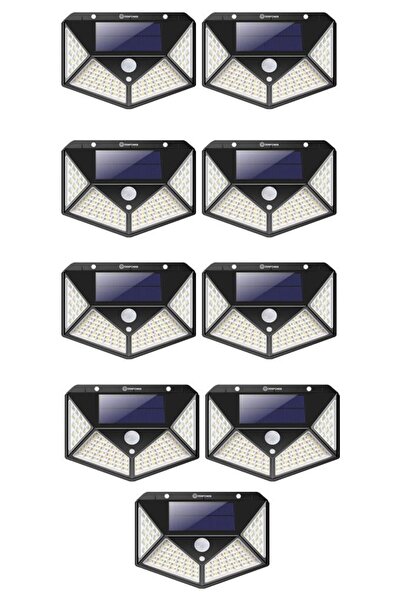 DEMPOWER Dp-71 100 Ledli Hareket Sensörlü Güneş Enerjisiyle Çalışan Su Geçirm...