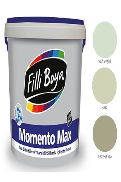 Filli Boya Momento Max Tam Silinebilir Yıkanabilir Silikonlu Mat Boya 1,25lt ...