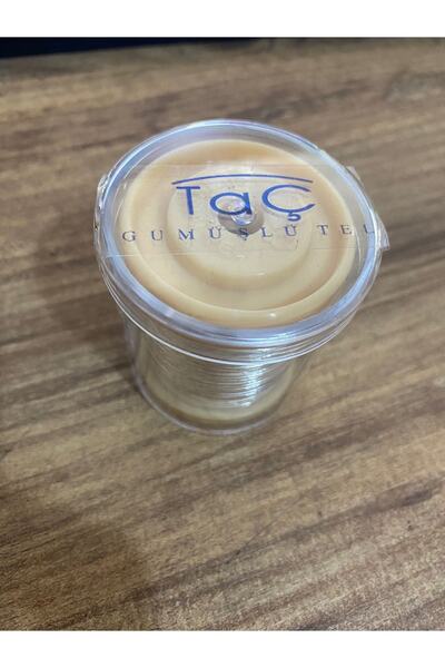 AYCEM Taç Tel Kırma Teli 200 Metre - Gümüş (1 Adet)