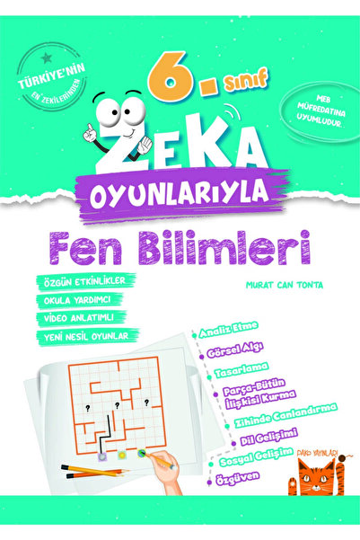 PAKO Yayınları 6. Sınıf Zeka Oyunlarıyla Fen Bilimleri