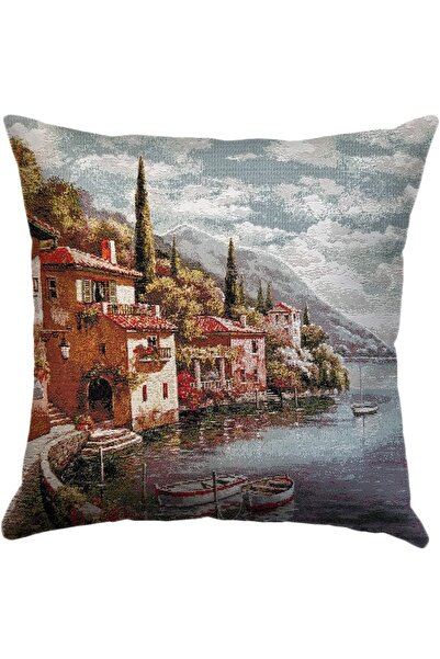 Niva Woven Tapestry Throw Pillow Cover-k29