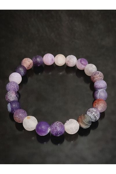 Padore Accessory Unisex - Stylish Design Agate Natural Stone Padore| Handmade Wristband