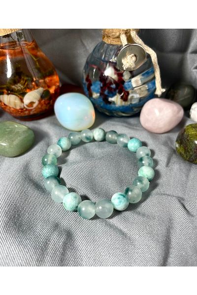 Padore Accessory Unisex - Very Stylish Jade And Agate Natural Stone Bracelet| Handmade