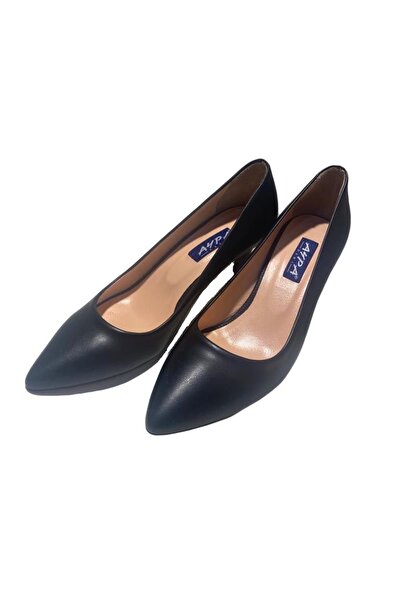 Aypa Deri Topuklu Ayakkabı