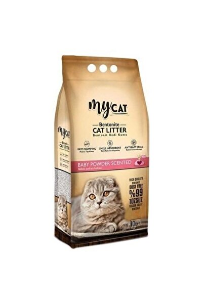 Genel Markalar Mycat Bebek Pudralı İnce Taneli Kedi Kumu 10 lt