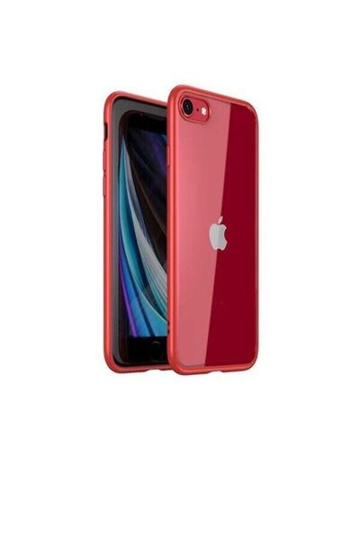 Miscase Iphone 7-8 Plus Lazer Parlak Çerçeve Şeffaf Plating Cep Telefonu Kılı...